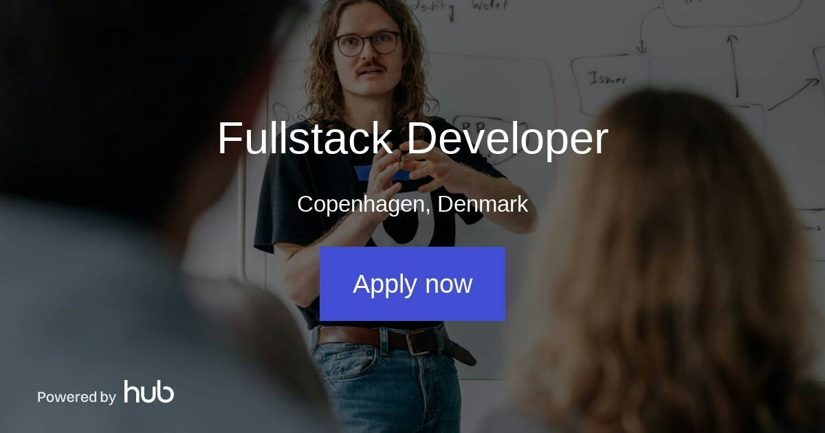 The Hub | Fullstack Developer | Criipto