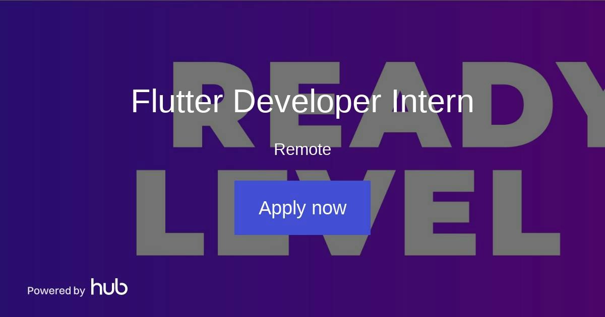 The Hub | Flutter Developer Intern | Coursfy