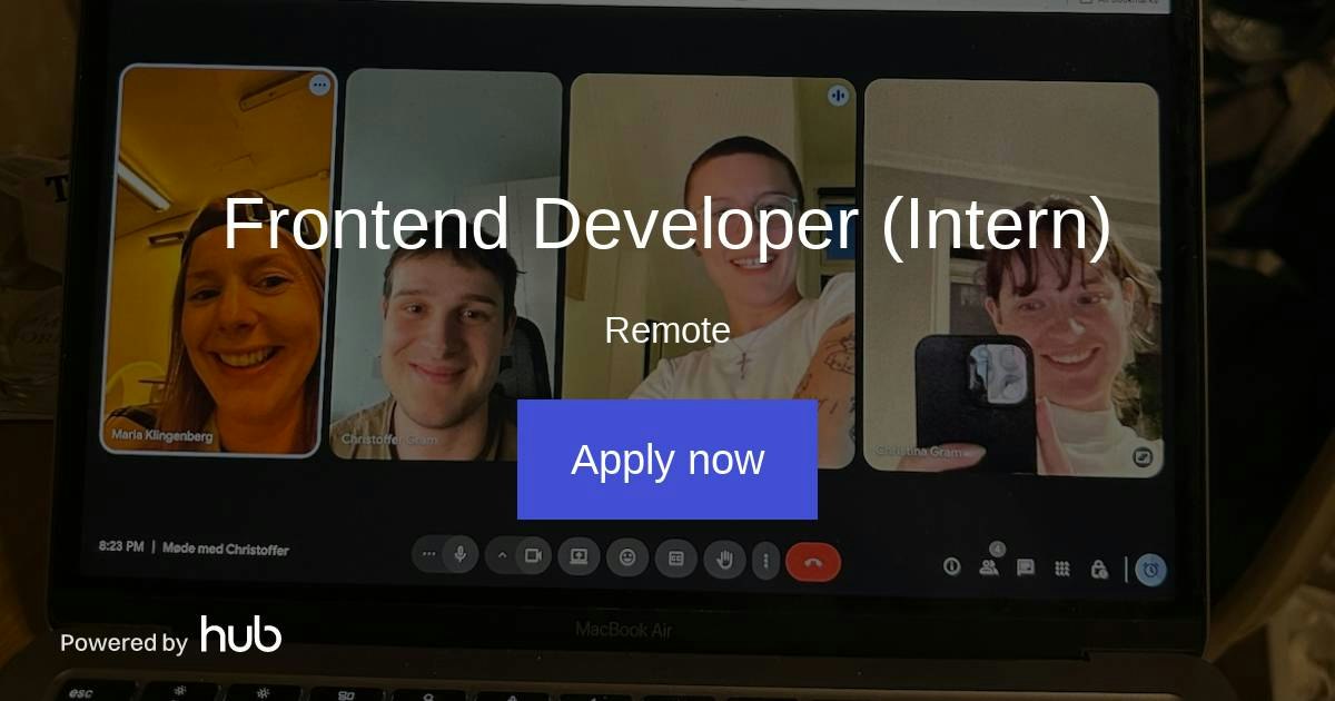 The Hub | Frontend Developer (Intern) | Spuddle