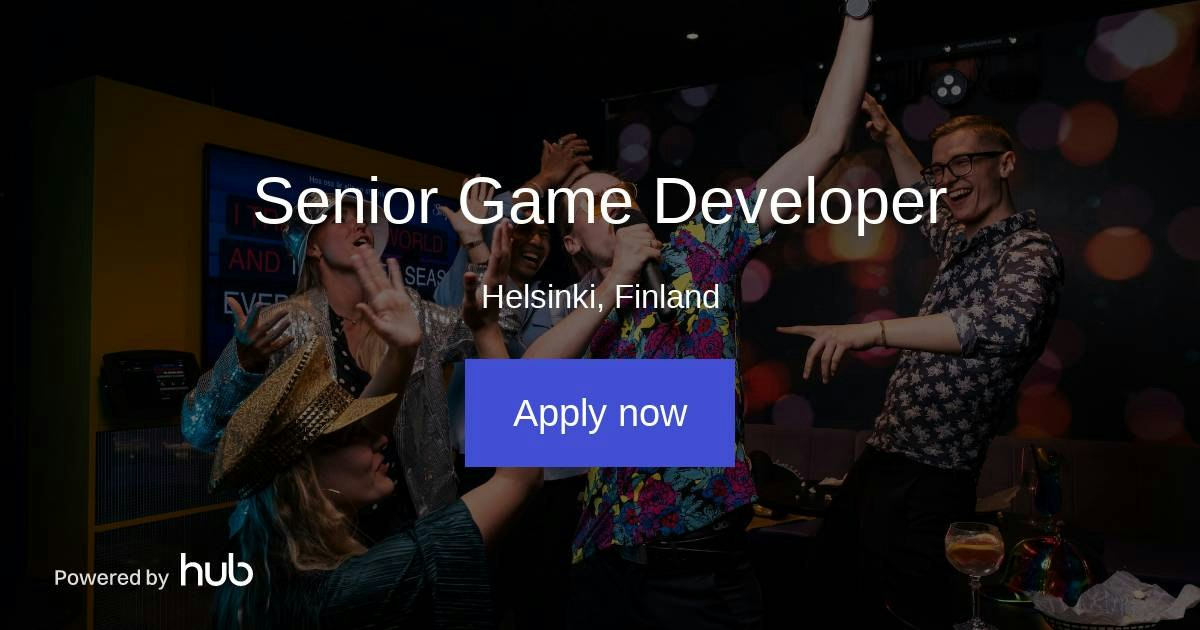 The Hub | Senior Game Developer | Singa