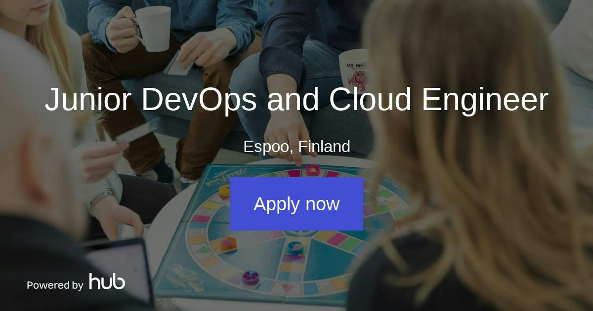 The Hub | Junior DevOps and Cloud Engineer | Steerpath