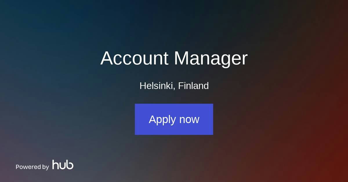 The Hub | Account Manager | Upnova