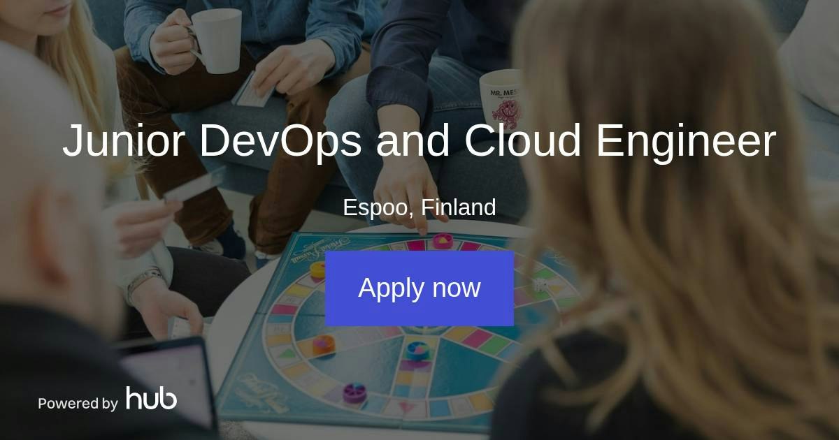The Hub | Junior DevOps and Cloud Engineer | Steerpath