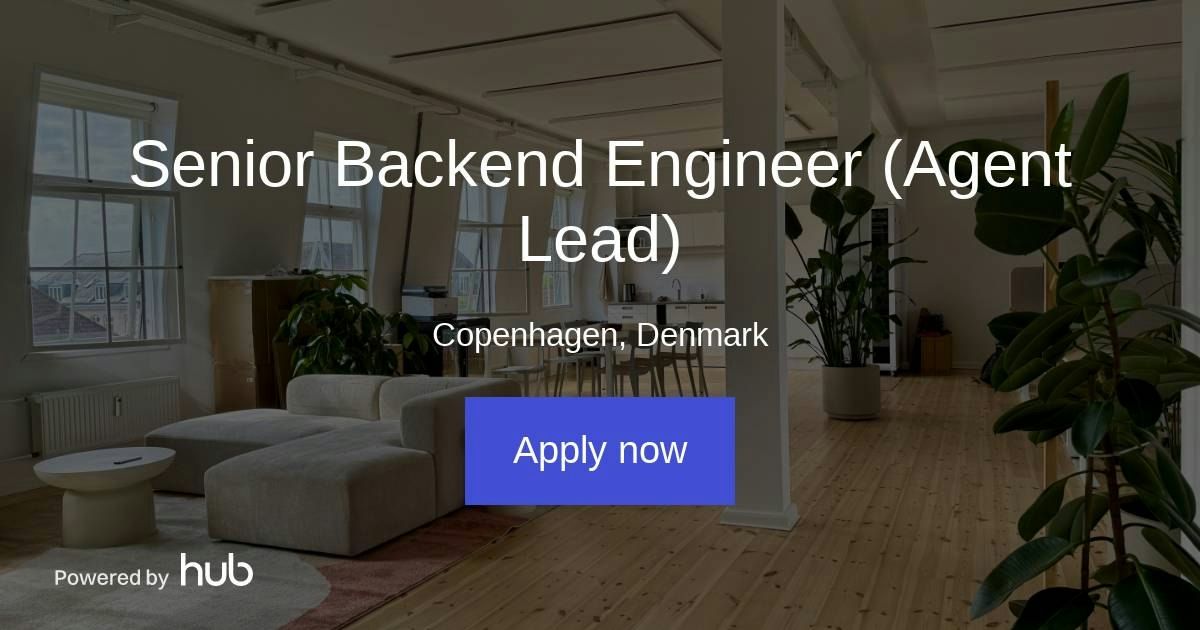 The Hub | Senior Backend Engineer (Agent Lead) | Devin