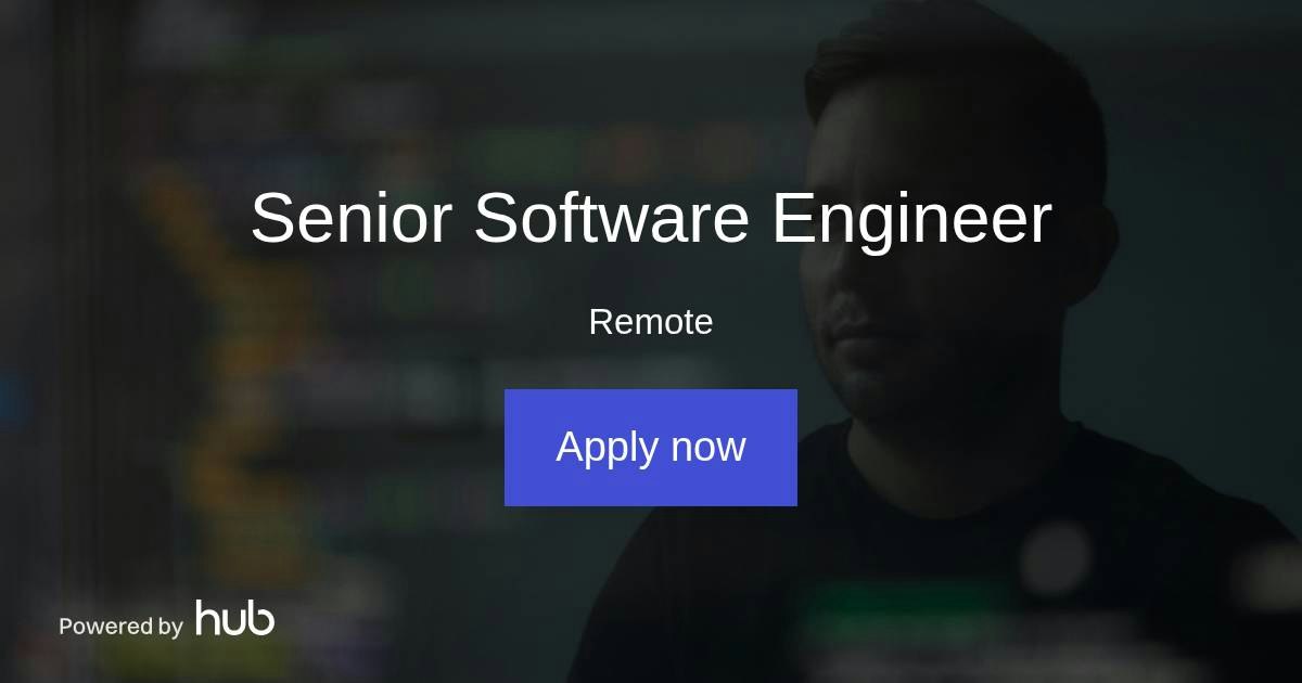 The Hub | Senior Software Engineer | SimplerQMS
