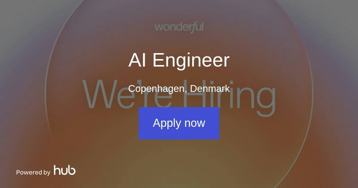 The Hub | AI Engineer | Wonderful