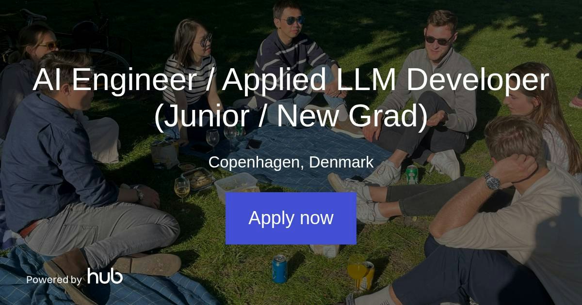 The Hub | AI Engineer / Applied LLM Developer (Junior / New Grad ...