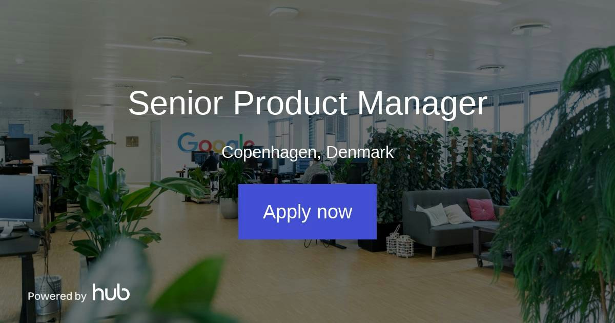 The Hub | Senior Product Manager | MapsPeople