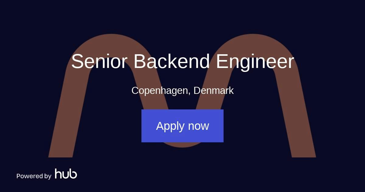 The Hub | Senior Backend Engineer | Humani