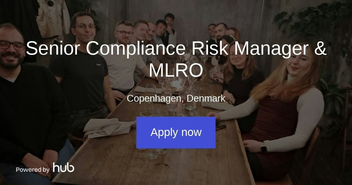 The Hub | Senior Compliance Risk Manager & MLRO | Coinify