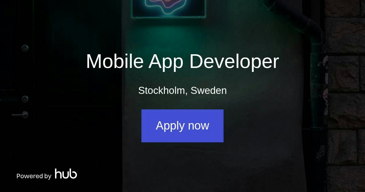 The Hub | Mobile App Developer | Supernormal AB