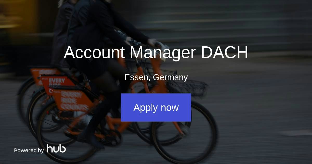 The Hub | Account Manager DACH | Donkey Republic