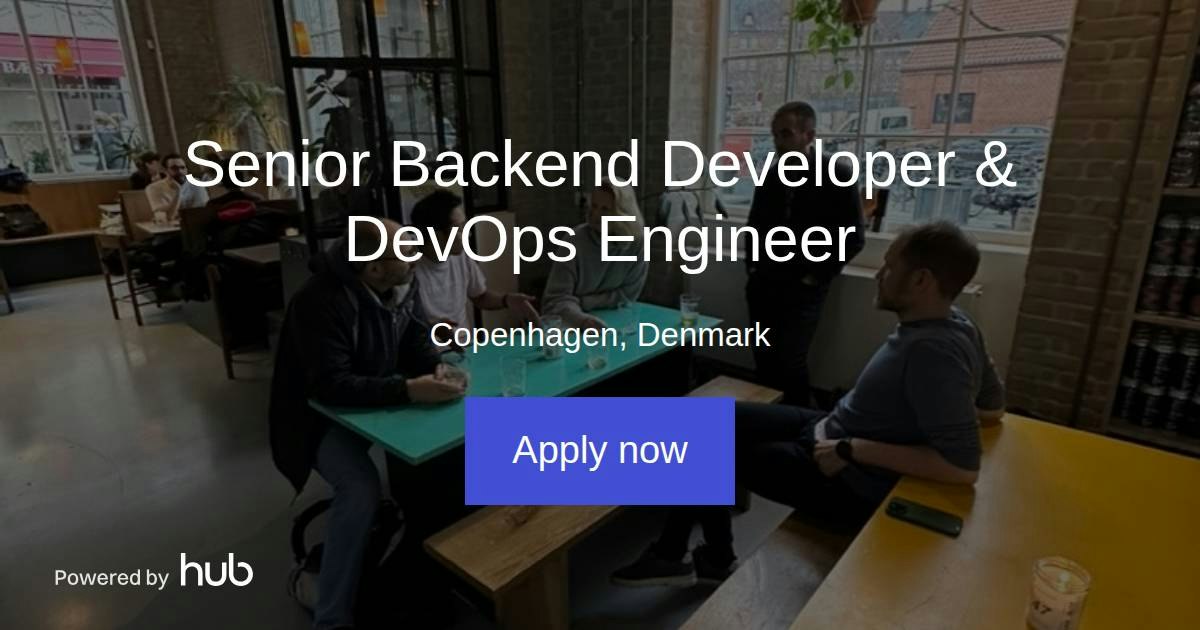 The Hub | Senior Backend Developer & DevOps Engineer | Geniebelt