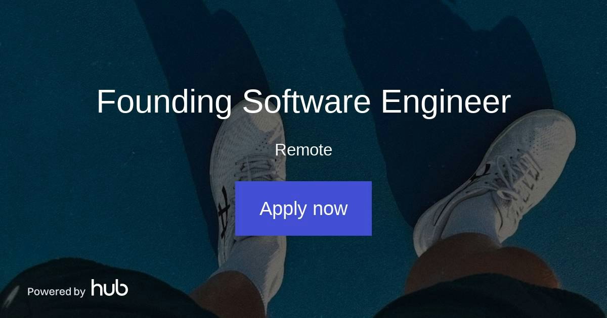 The Hub | Founding Software Engineer | Grands