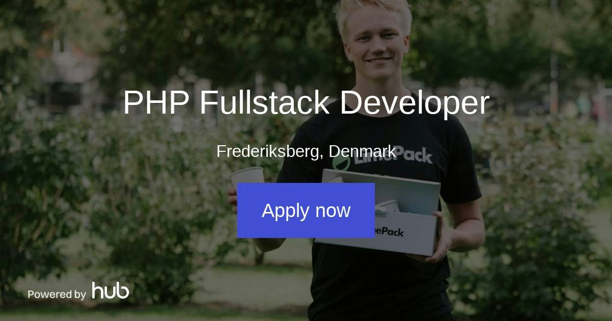 The Hub | PHP Fullstack Developer | Limepack