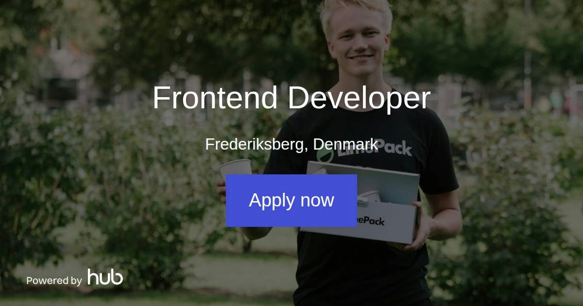 The Hub | Frontend Developer | Limepack