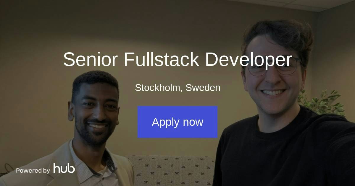 The Hub | Senior Fullstack Developer | Corafone