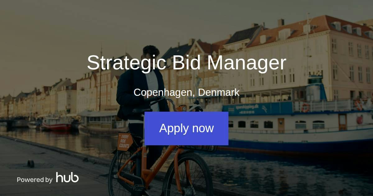 The Hub | Strategic Bid Manager | Donkey Republic