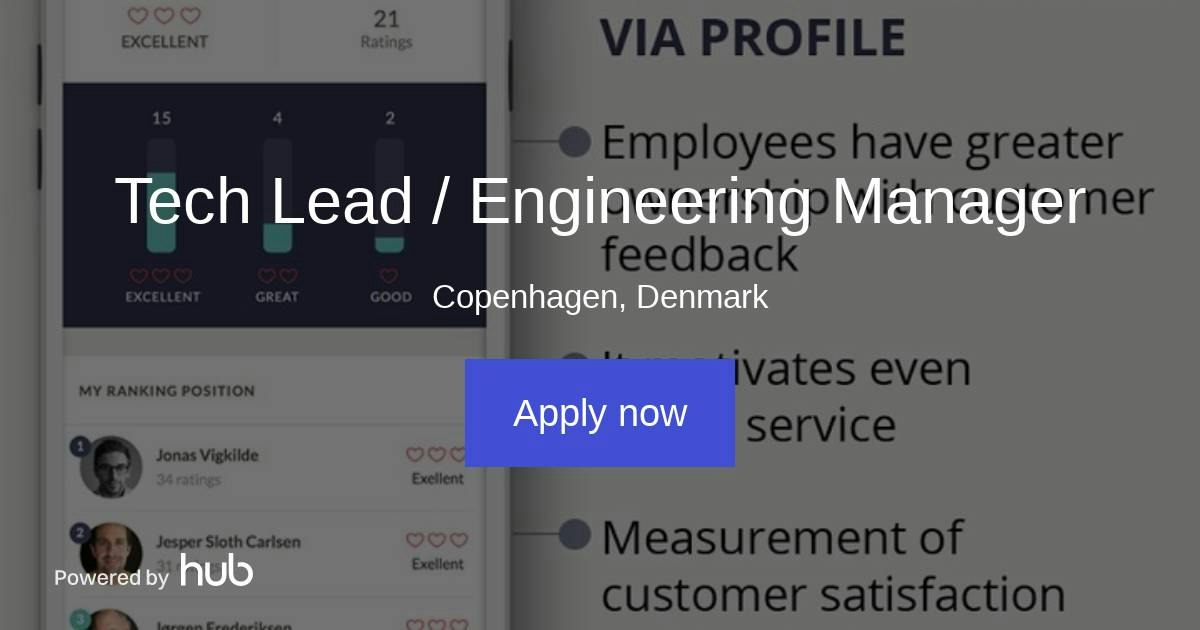 The Hub | Tech Lead / Engineering Manager | Servicelovers