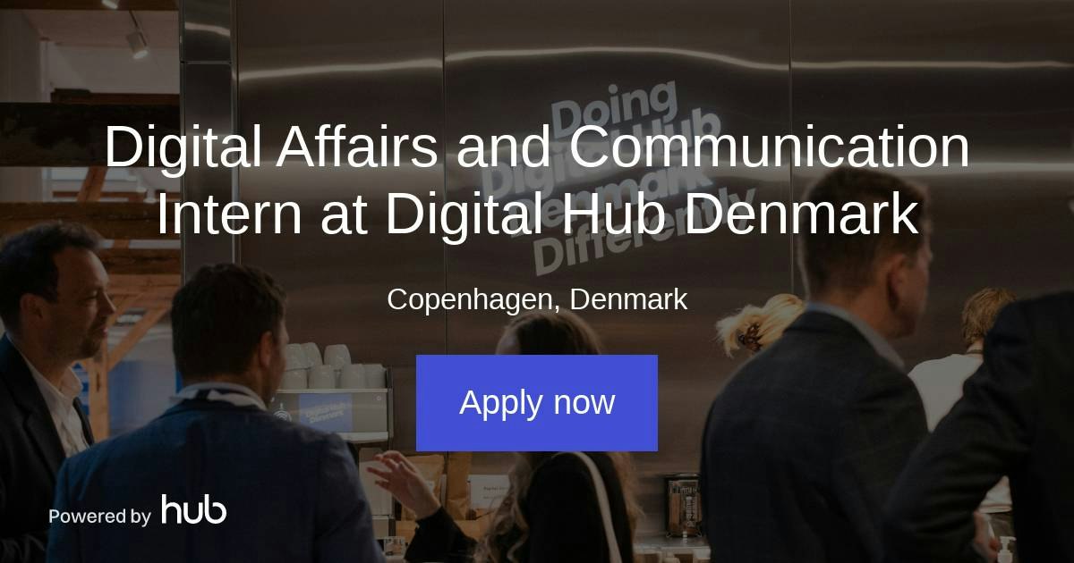 The Hub | Digital Affairs and Communication Intern at Digital Hub ...