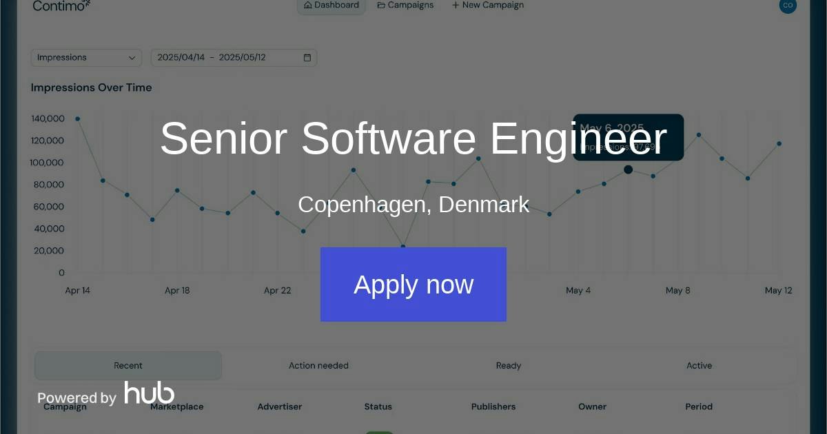 The Hub | Senior Software Engineer | Contimo