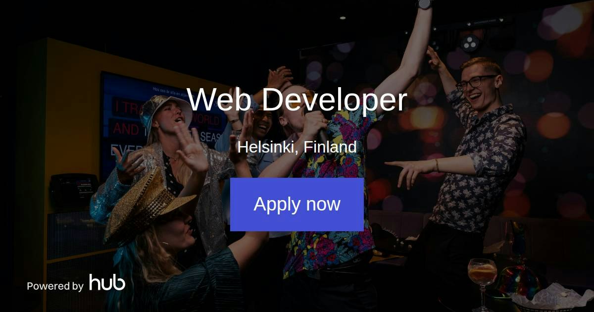 The Hub | Web Developer | Singa