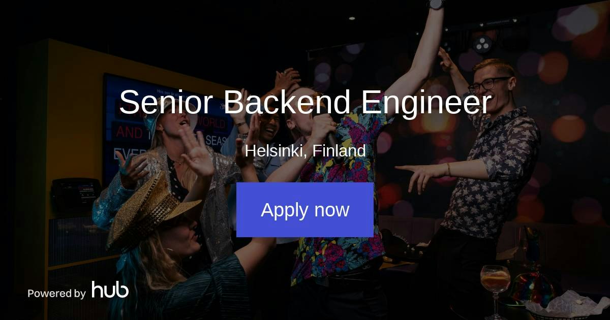 The Hub | Senior Backend Engineer | Singa